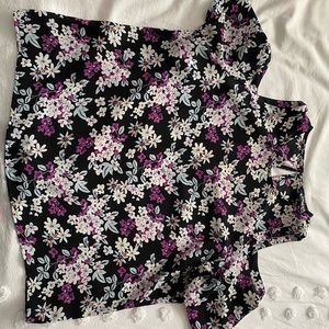 Express flower shirt size small in great condition